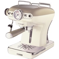 Ariete Amerikanische Vintage , Espressomaschine beige/creme