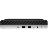 HP Elitedesk 800 G5 DM Generalüberholt, Mini-PC schwarz/silber, Windows 11 Pro 64-Bit