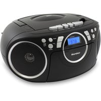 Karcher RR 5042-B, Radio schwarz, CD-Player, Kassettenplayer, UKW-Radio, AUX