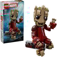 LEGO 76341 Marvel Super Heroes Groot im Ravager-Outfit, Konstruktionsspielzeug 