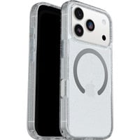 Otterbox Symmetry Clear, Handyhülle transparent/silber (glänzend), iPhone 17 Pro, MagSafe