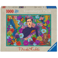 Ravensburger Puzzle - Frida Kahlo's Paradies: Papageien, Affen 1000 Teile