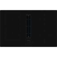Siemens ED811BGA6, Autarkes Kochfeld schwarz, 80 cm, mit integriertem Dunstabzug