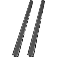 Digitus Kabelführungskanäle für 42HE Serverschränke schwarz, 42 HE, 2 Stück