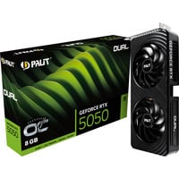 Palit GeForce RTX 5050 Dual OC 8GB, Grafikkarte DLSS 4, 3x DisplayPort, 1x HDMI 2.1