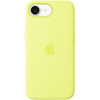 Apple Silikon Case, Handyhülle neon-gelb, iPhone 16e