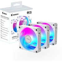 GIGABYTE AORUS EZ CHAIN FAN 120, Gehäuselüfter schwarz, 3er Pack, 120 mm