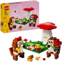 LEGO 40711 Iconic Igel und ihr Picknick-Date, Konstruktionsspielzeug