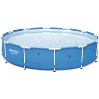 Bestway Steel Pro Frame Pool, Ø 366cm x 76cm, Schwimmbad blau
