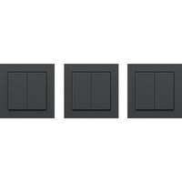 Senic Friends of Hue Smart Switch, Taster schwarz (matt), Dreierpack