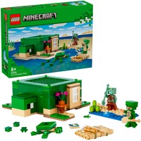 LEGO 21254 Minecraft Das Schildkrötenstrandhaus, Konstruktionsspielzeug 