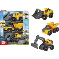 Dickie Volvo Tough Work Force, Spielfahrzeug 3er-Set