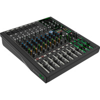 MACKIE ProFX12v3+ , Mischpult schwarz, professioneller 12-Kanal Mixer Enhanced FX