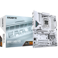 GIGABYTE B850 EAGLE ICE, Mainboard weiß/silber