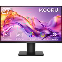 Koorui E2741A, LED-Monitor 68.6 cm (27 Zoll), schwarz, UltraHD/4K, IPS, HDMI, DP
