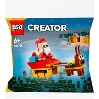 LEGO 30670 Creator Weihnachtsmann auf Schlittenfahrt, Konstruktionsspielzeug