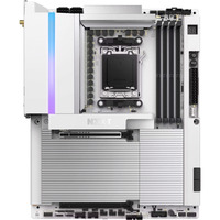 NZXT N9 X870E White, Mainboard schwarz