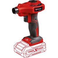 EINHELL Akku-Luftpumpe CE-AP 18 Li-Solo, 18Volt rot/schwarz, ohne Akku und Ladegerät