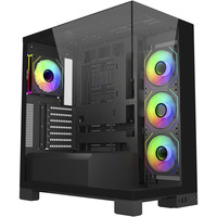 FSP M540, Tower-Gehäuse schwarz, Tempered Glass x 2