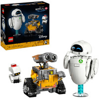 LEGO 43279 Disney Pixar WALL-E und EVE, Konstruktionsspielzeug