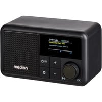 Medion Life S66822 tragbares DAB+ Radio  schwarz, UKW-Radio, Integrierter Akku