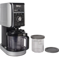 Ninja CREAMi Deluxe Eismaschine NC502EU schwarz/silber, für 2.100ml Eiscreme, 800 Watt