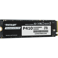 Patriot P410 2 TB, SSD PCIe 4.0 x4, NVMe 1.4, M.2 2280
