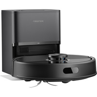 Roborock Q7 TF+, Saugroboter schwarz, Mit RockDock Plus Dockingstation