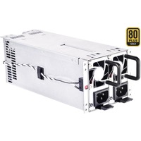 SilverStone SST-GM800-2UG-V2, PC-Netzteil silber, redundant, 800 Watt