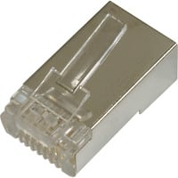 Digitus CAT.5e Modularstecker für Rundkabel, ungeschirmt, 1 Stück Pass through Stecker