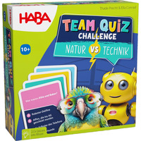 HABA Team Quiz Challenge - Natur vs. Technik, Quizspiel