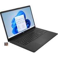 HP 17-cp2164ng, Notebook schwarz, AMD Ryzen 5 7520U, AMD Radeon 610M, 16 GB DDR5, 512 GB (512 GB SSD), Windows 11 Home 64-Bit