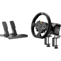 MOZA R3 Racing Wheel and Pedals, Lenkrad schwarz, für PC