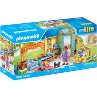 PLAYMOBIL 71743 My Life Welpenhaus, Konstruktionsspielzeug 
