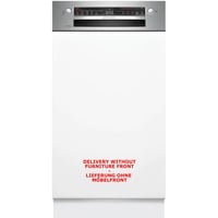 Bosch SPI2HMS42E Serie 2, Spülmaschine edelstahl (gebürstet), 45 cm, Home Connect