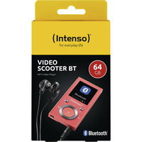 Intenso Video Scooter BT, Portable Player pink, 64 GB, Bluetooth