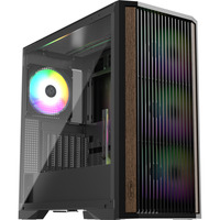 RAIJINTEK AGOS MAX-MS4, Tower-Gehäuse schwarz, Tempered Glass