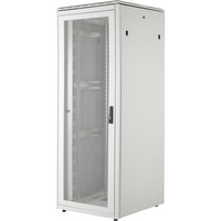Digitus Netzwerkschrank Unique Serie - 800x800 mm (BxT), IT-Schrank hellgrau, 42 Höheneinheiten