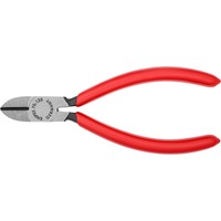 KNIPEX Seitenschneider 70 01 125, Schneid-Zange rot, Länge 125mm