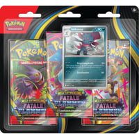  Pokémon-TCG: Mega-Entwicklung - Fatale Flammen - Drei-Boosterpack-Blister, Sammelkarten 