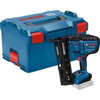 Bosch Professional Akku-Holznagler GNH 18V-64-2 M Professional solo, 18Volt blau/schwarz, ohne Akku und Ladegerät, in L-BOXX