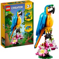 LEGO 31136 Creator 3-in-1 Exotischer Papagei, Konstruktionsspielzeug 