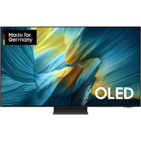 SAMSUNG GQ83S95FAEXZG, OLED-Fernseher 209 cm (83 Zoll), schwarz/silber, UltraHD/4K, Vision AI, PVR, Twin-Tuner, One Connect Box, 100Hz Panel