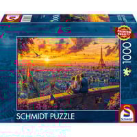Schmidt Spiele Pariser Dachgeflüster, Puzzle 1000 Teile