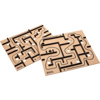 BRIO Labyrinth Ersatzplatten, Geschicklichkeitsspiel braun/schwarz