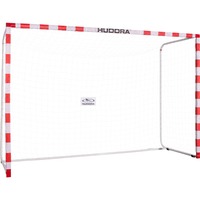 HUDORA Tor Allround 300, Fußballtor weiß/rot