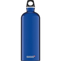 SIGG Alu Traveller 1 Liter, Trinkflasche blau