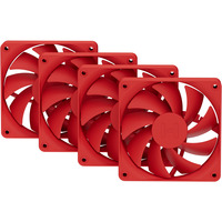 HYTE FA12, Gehäuselüfter rot, 4er Pack, 120 mm