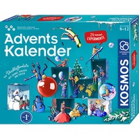 KOSMOS Adventskalender - Die schönsten Experimente zur Weihnachtszeit, Experimentierkasten