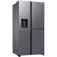 SAMSUNG RH68DG853DS9EG, Side-by-Side edelstahl, Food Showcase Tür, Smart Conversion, Wassertank
